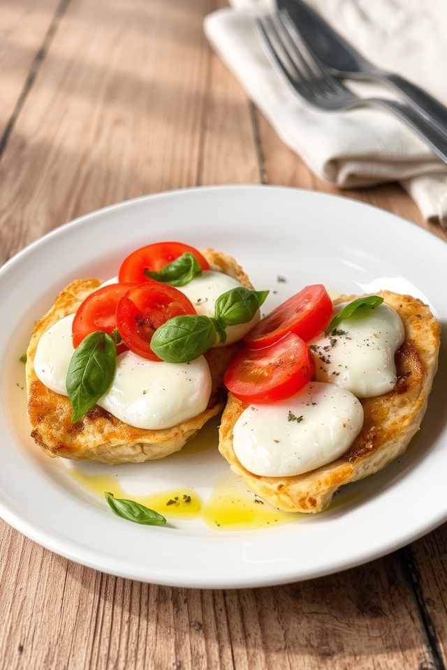 chicken stuffed with caprese