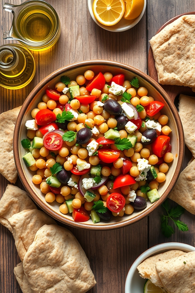 chickpea salad pita recipe
