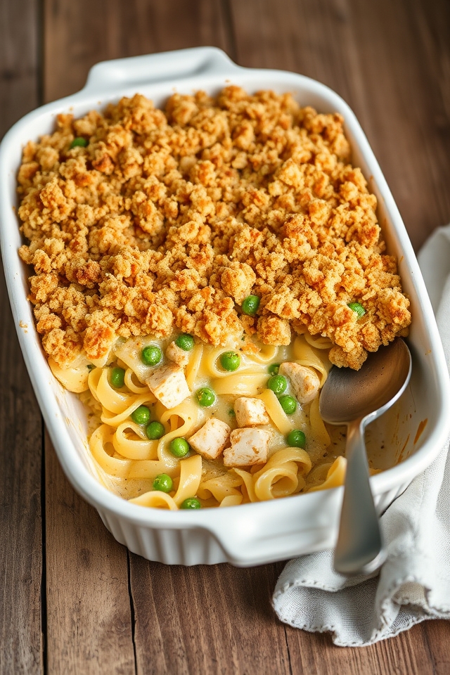 classic tuna noodle casserole