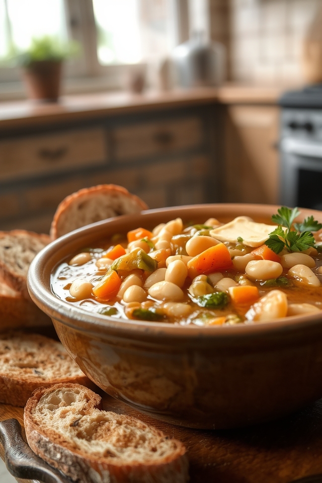 comforting vegetable bean stew