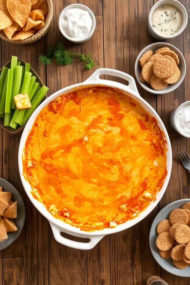 creamy spicy chicken dip