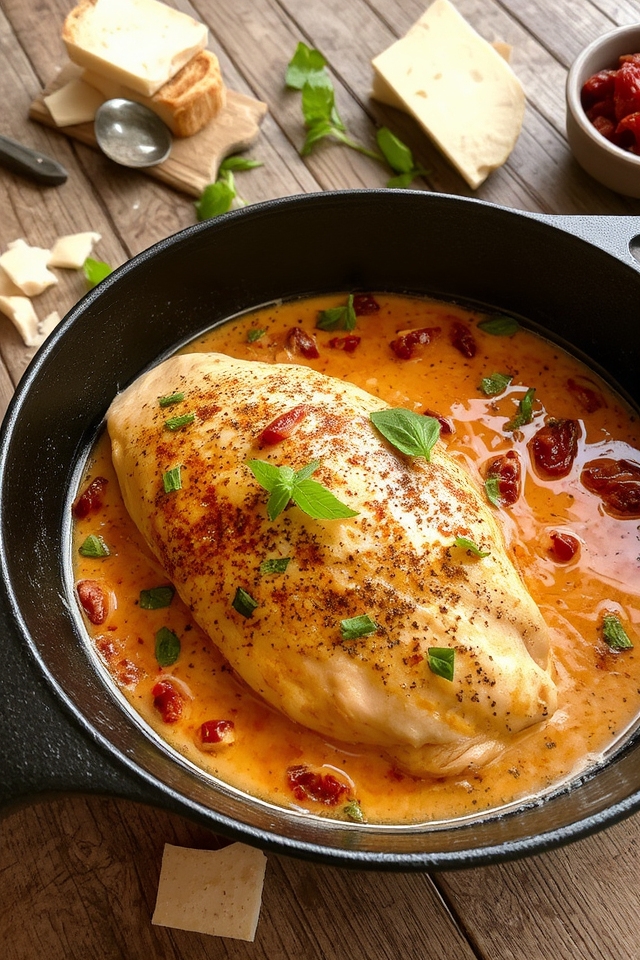 creamy sun dried tomato chicken