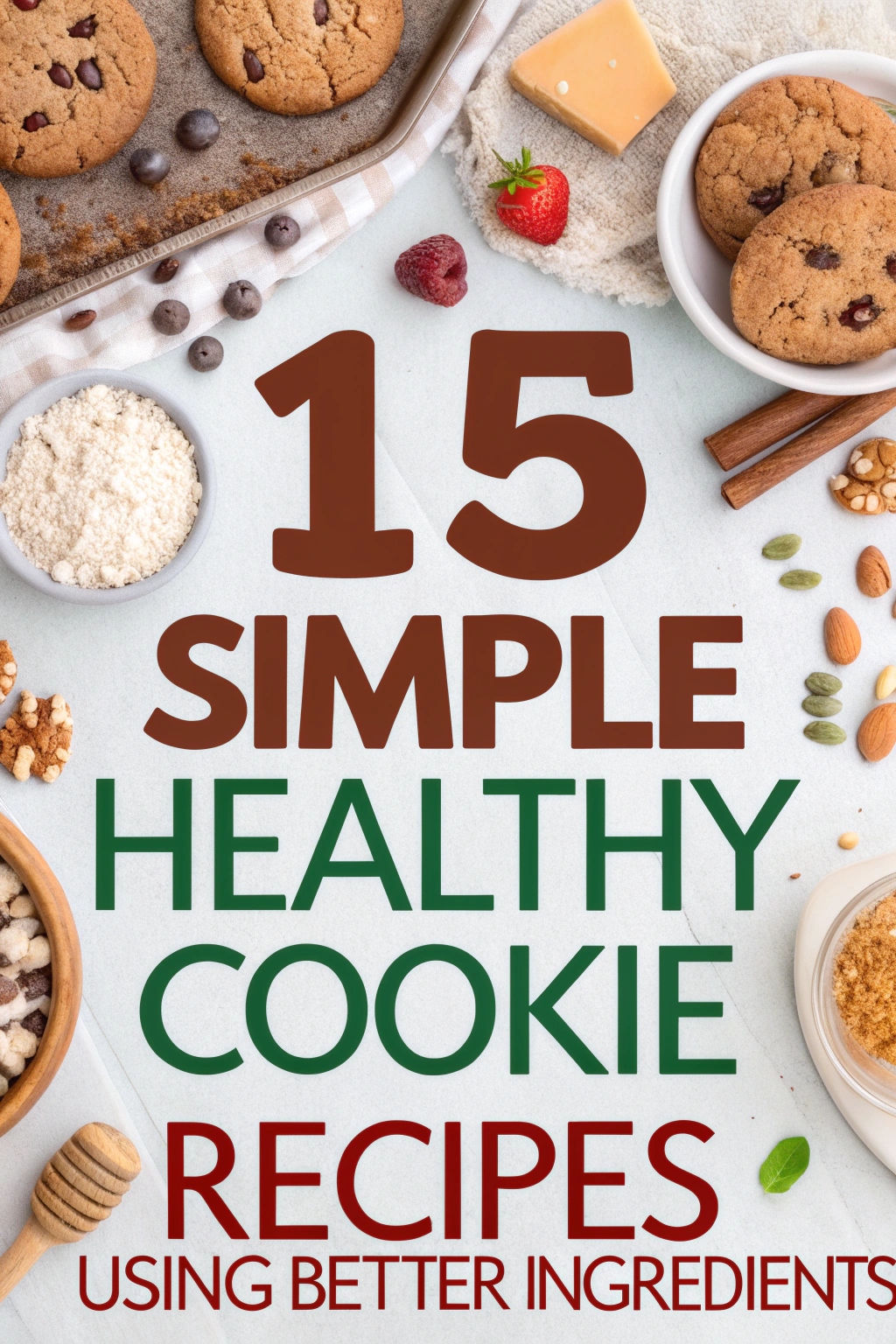 Simple Healthy Cookie Recipes Using Better Ingredients
