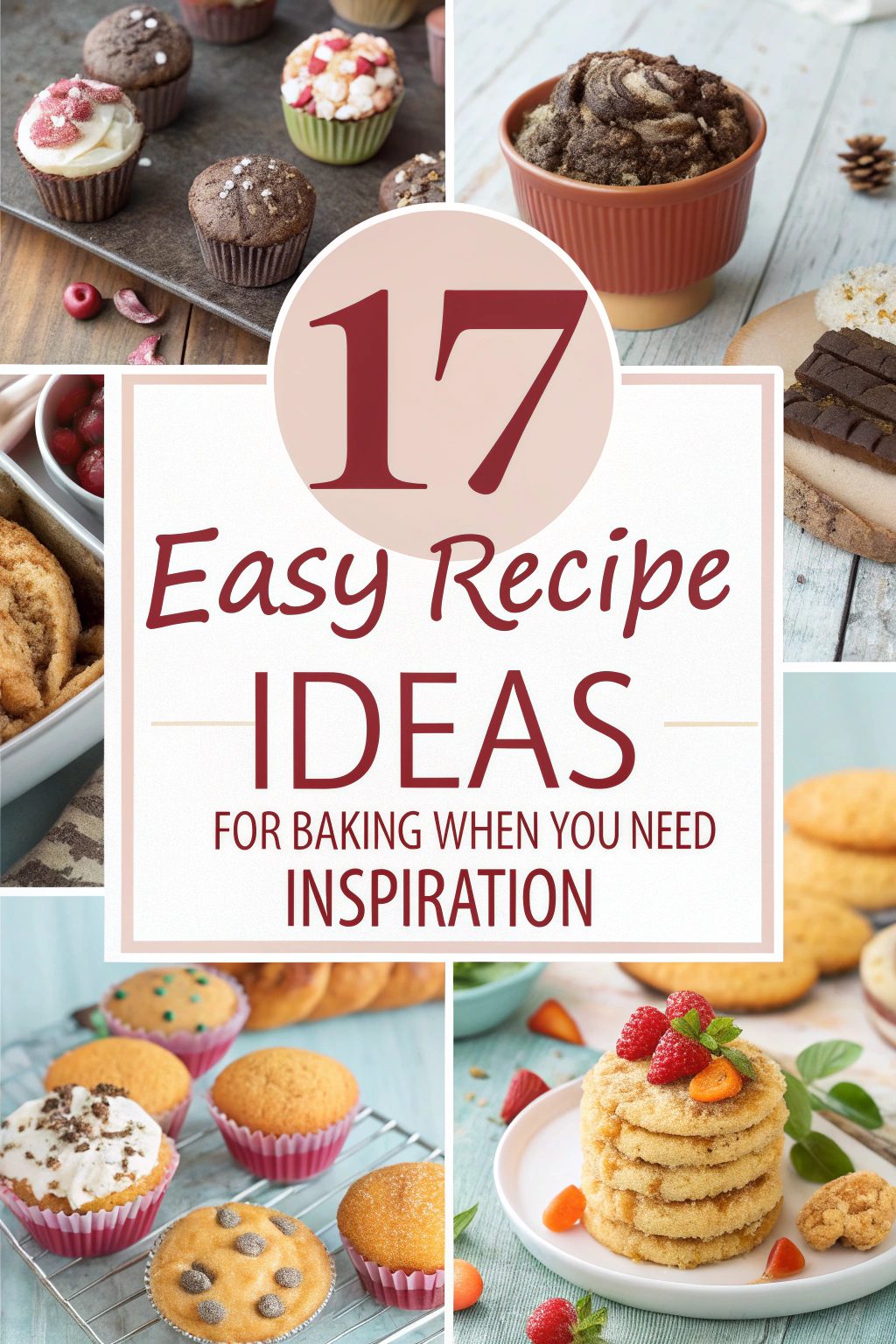 17 Easy Recipe Ideas for Baking When You Need Inspiration
