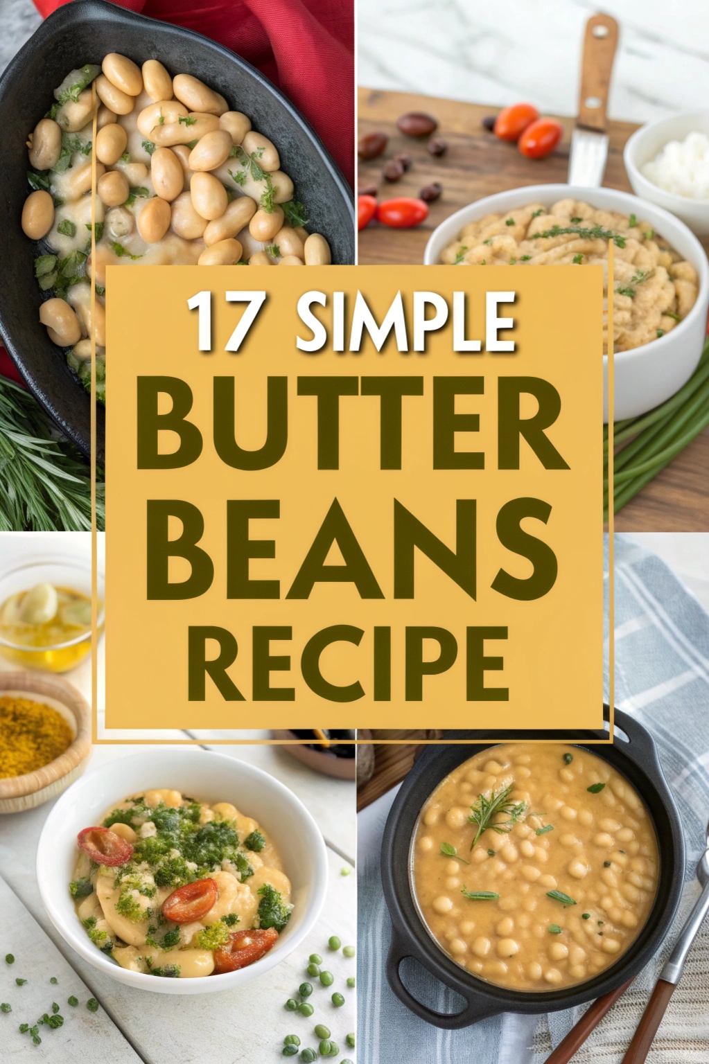 Simple Butter Beans Recipe