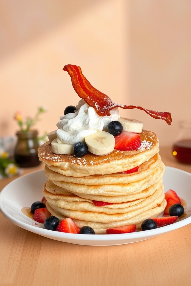 creative pancake stack ideas