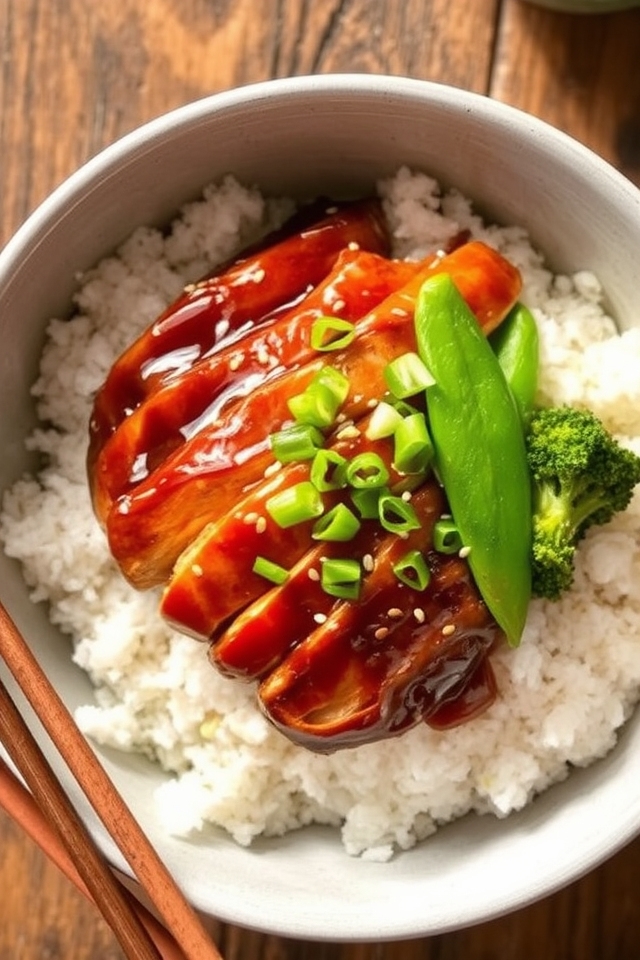 five ingredient teriyaki chicken