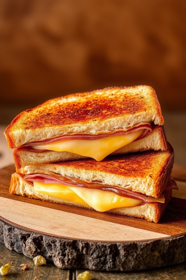 gourmet grilled cheese sandwiches