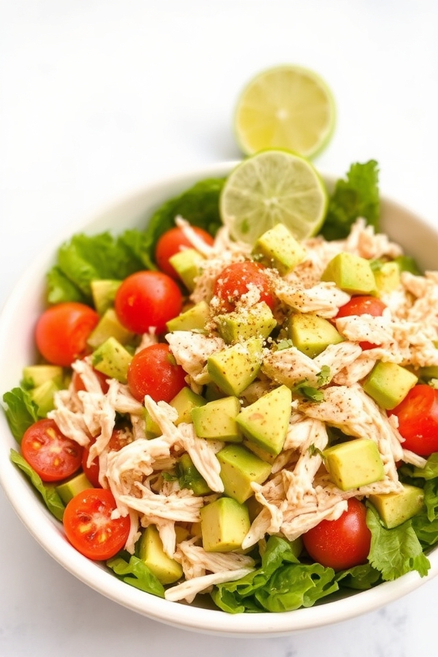 healthy chicken salad option