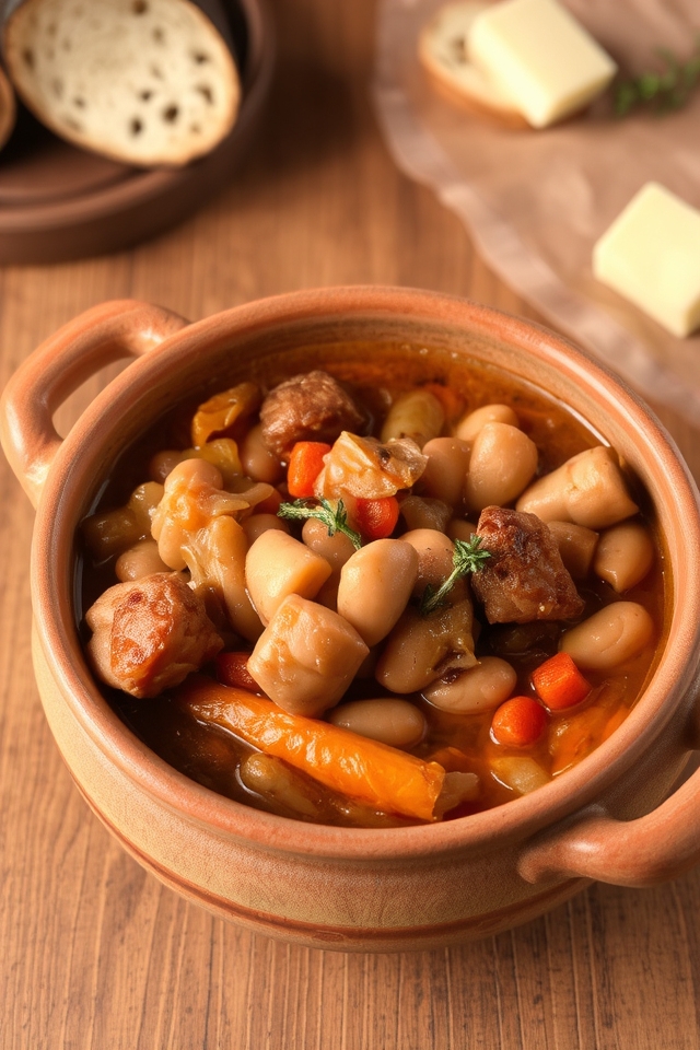 hearty slow cooked meal