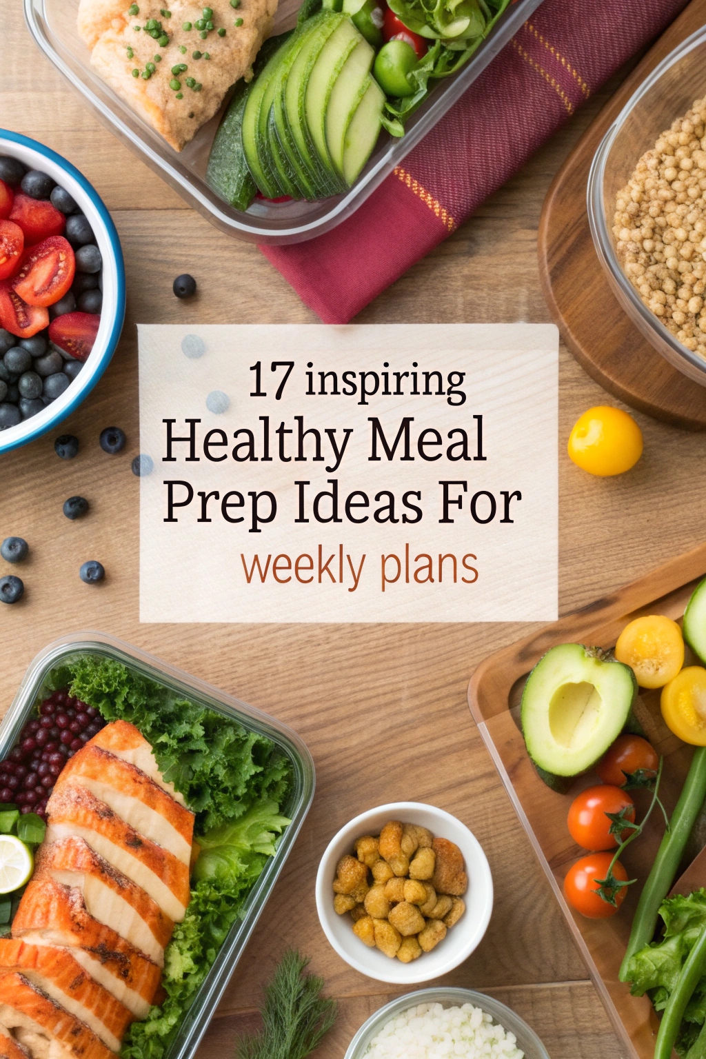 Inspiring Healthy Meal Prep Ideas