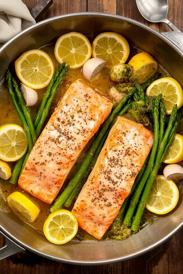 lemon garlic salmon convenience