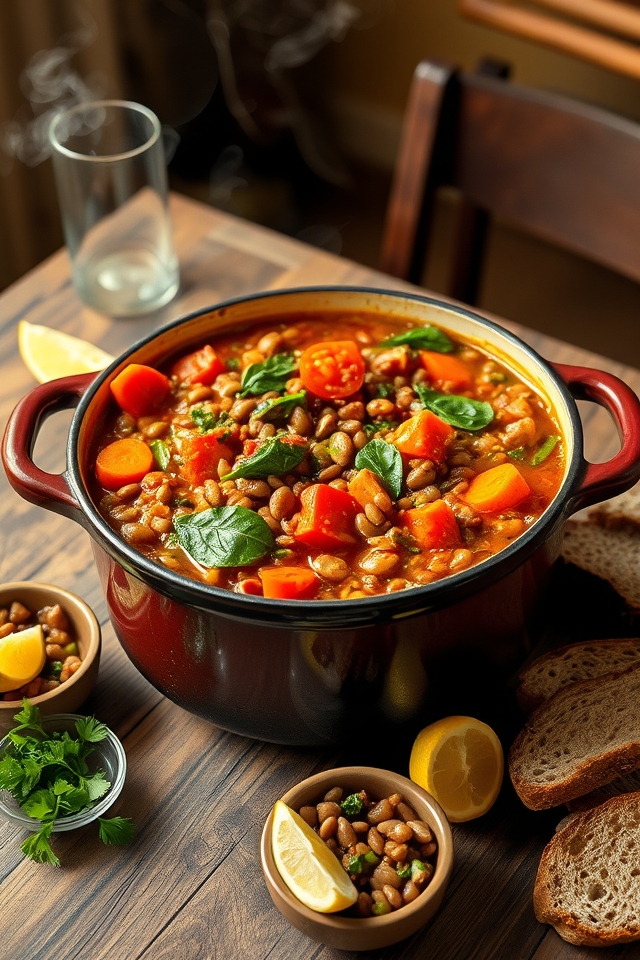 lentil vegetable stew recipe
