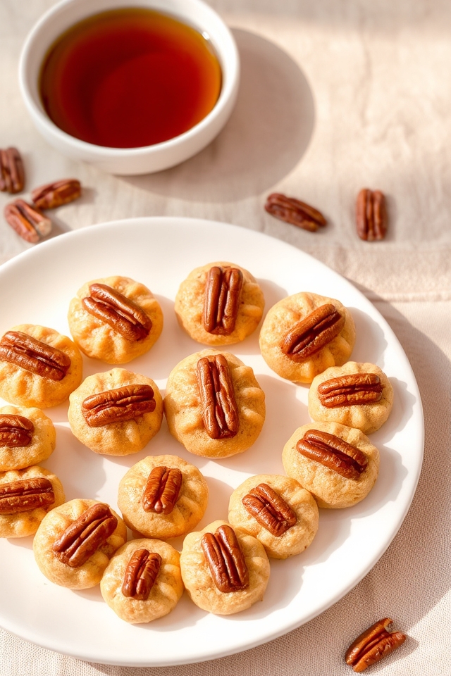 maple syrup pecan cookies