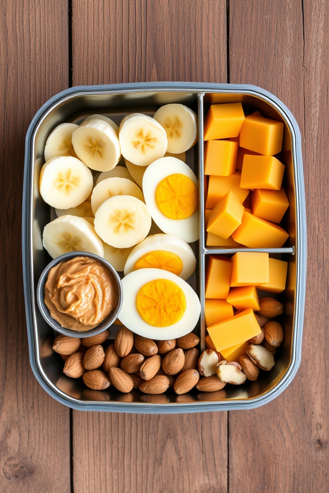 peanut butter banana snack