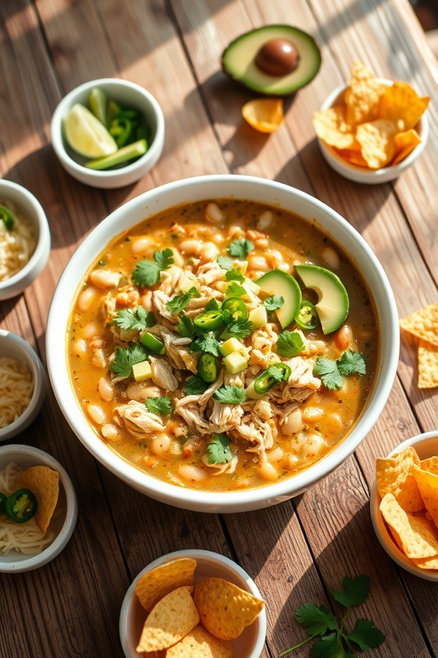 slow cooker chicken chili