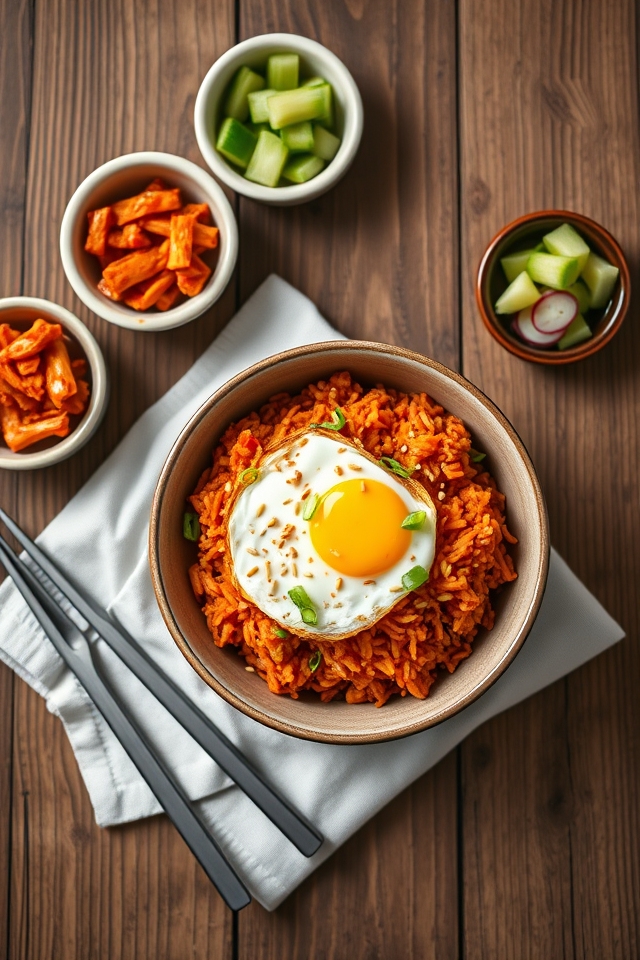 spicy korean rice dish