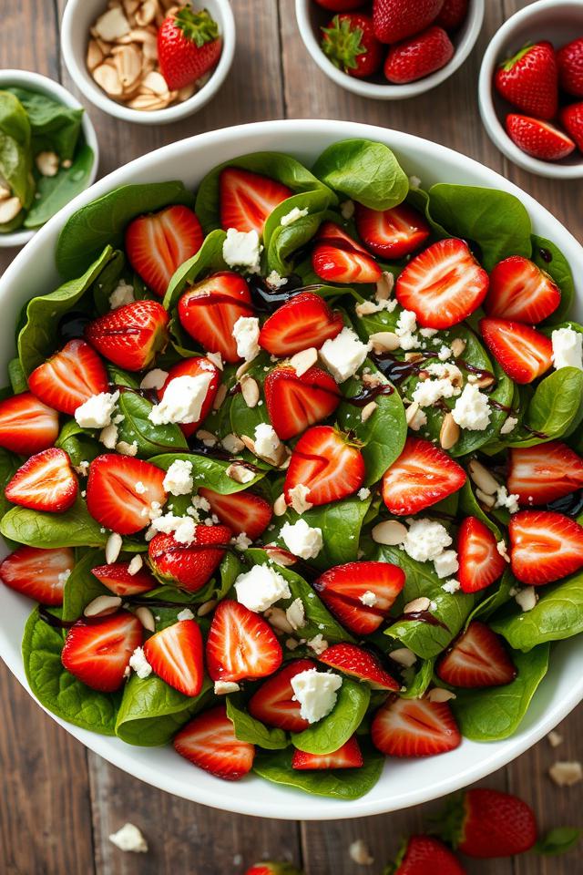 strawberry spinach salad recipe