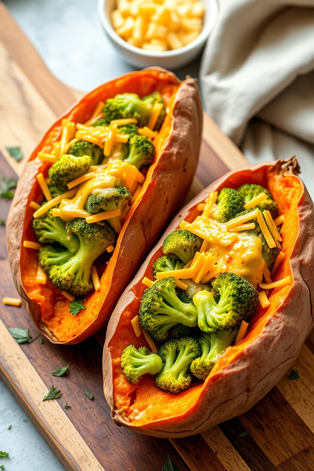 stuffed sweet potatoes recipe
