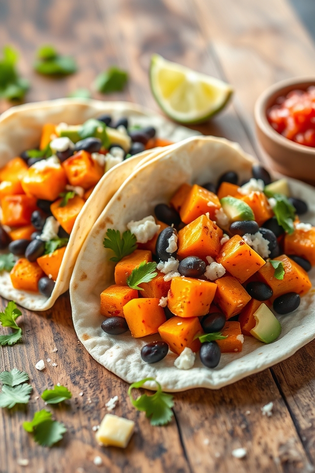 sweet potatoes black beans