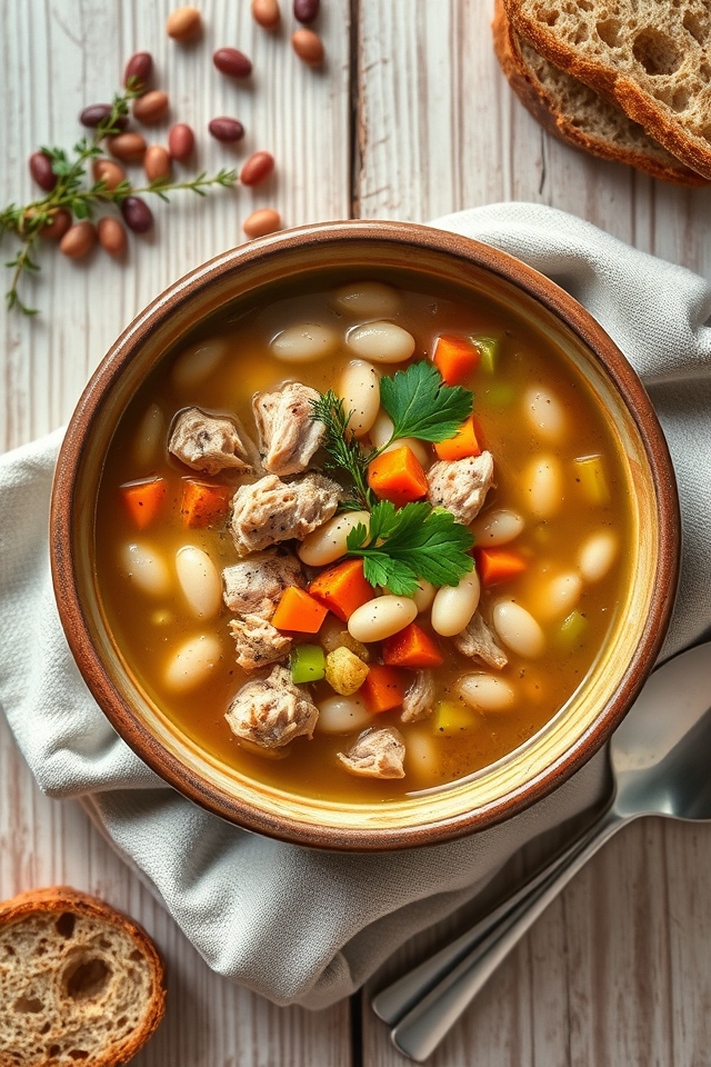 turkey and bean soup
