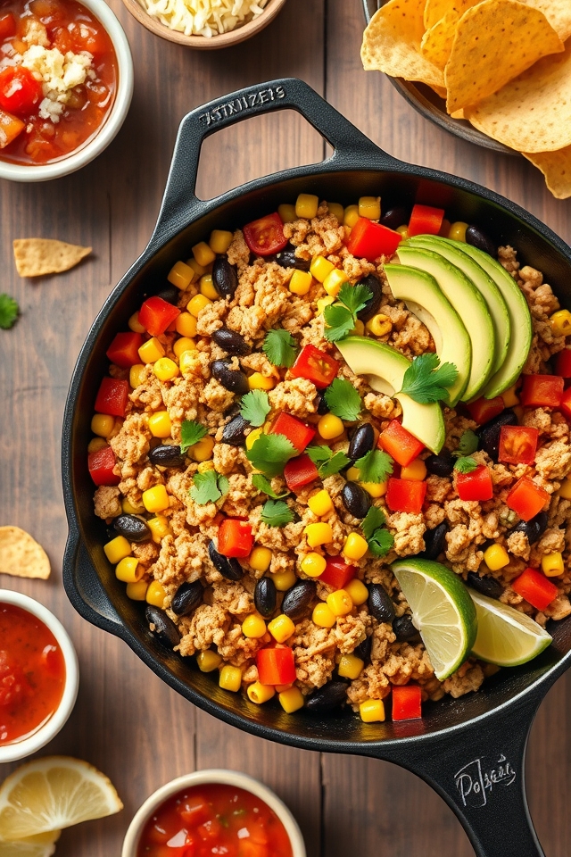 turkey taco skillet recipe