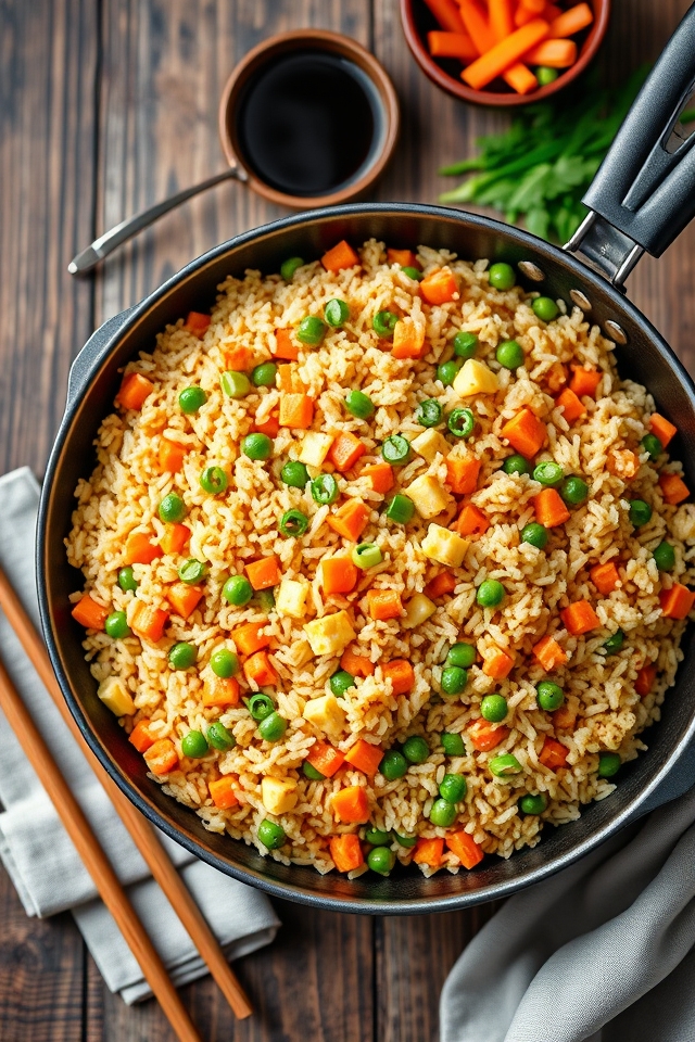 vegetable stir fry dish