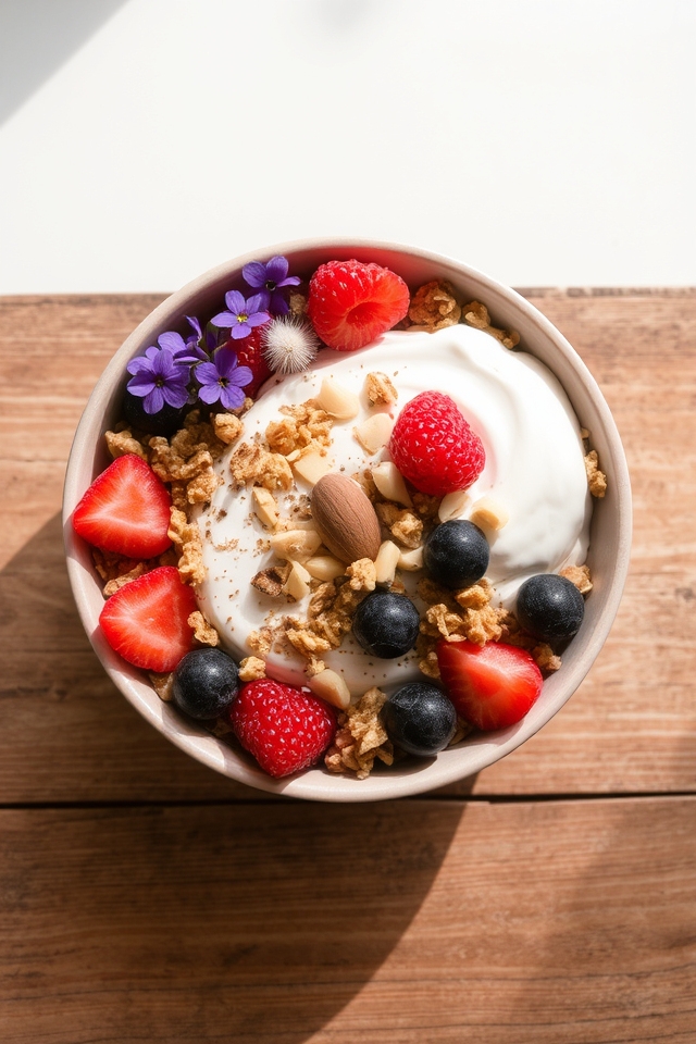visually appealing breakfast bowls