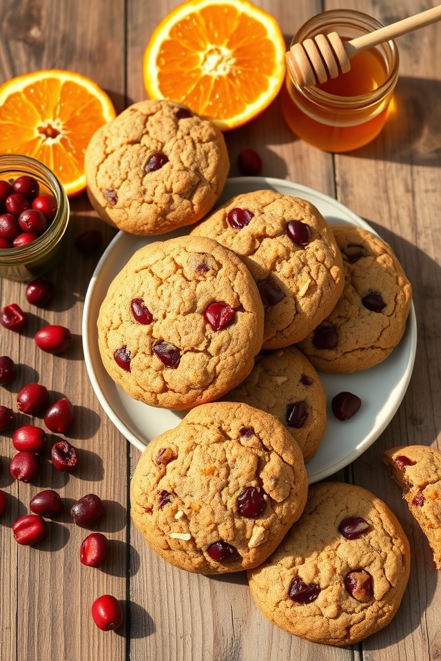 whole wheat cranberry orange