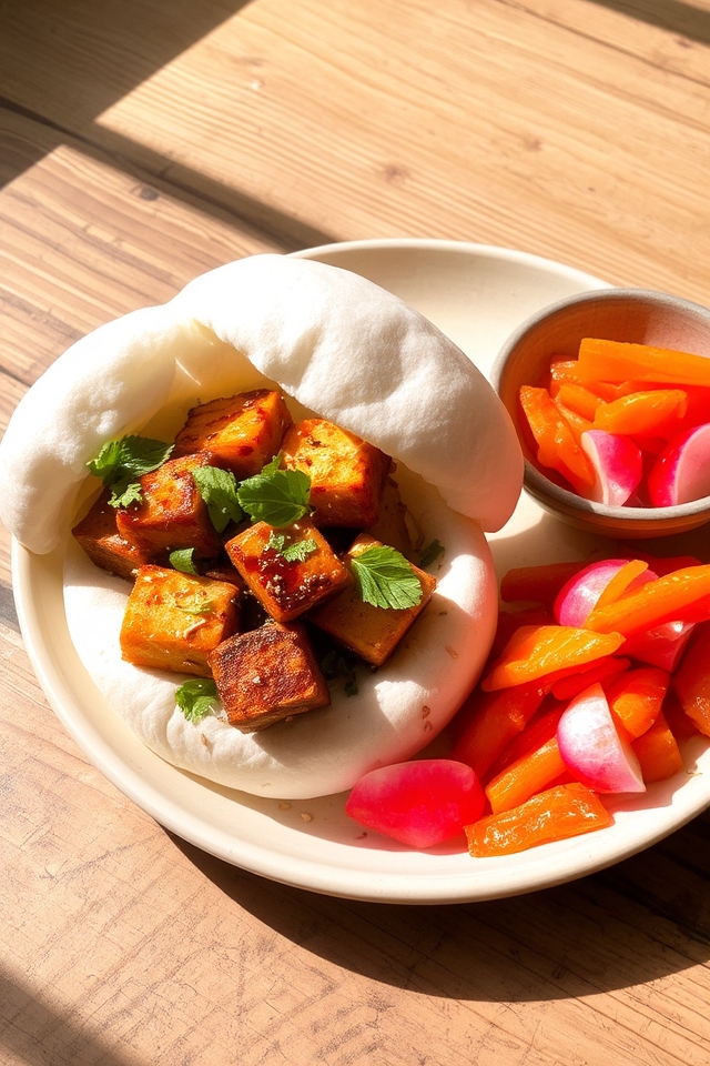 aromatic lemongrass tofu filling