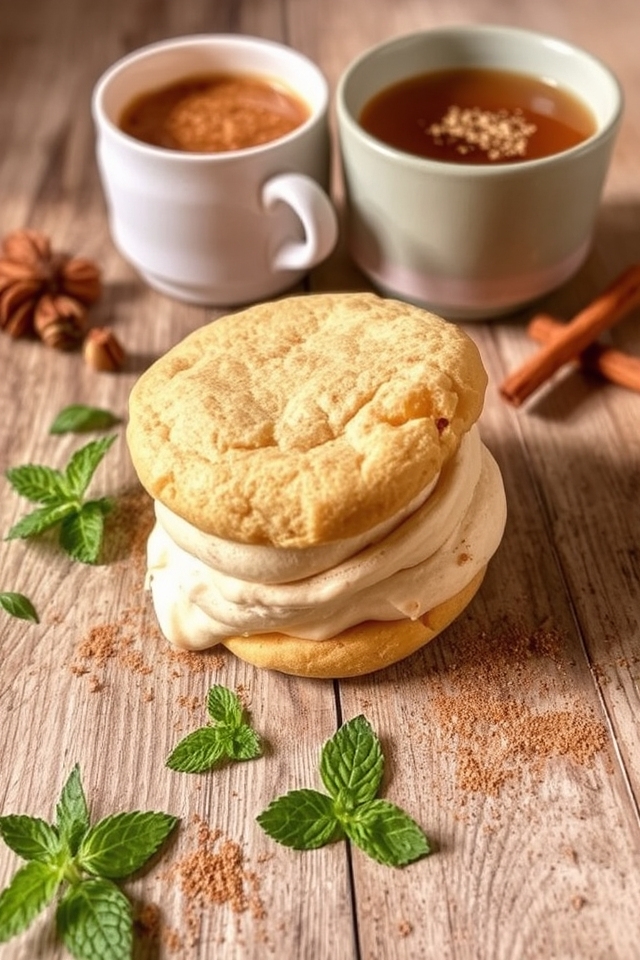 chai infused ice cream delight