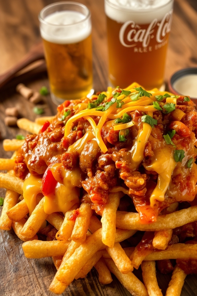 chilli cheese fries delight