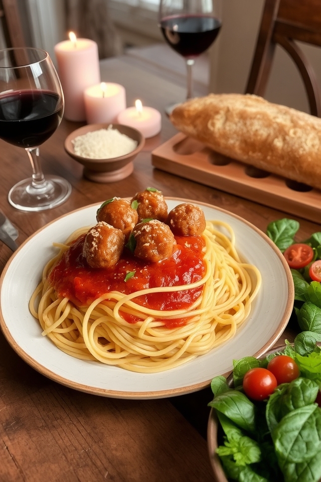comforting italian family meal