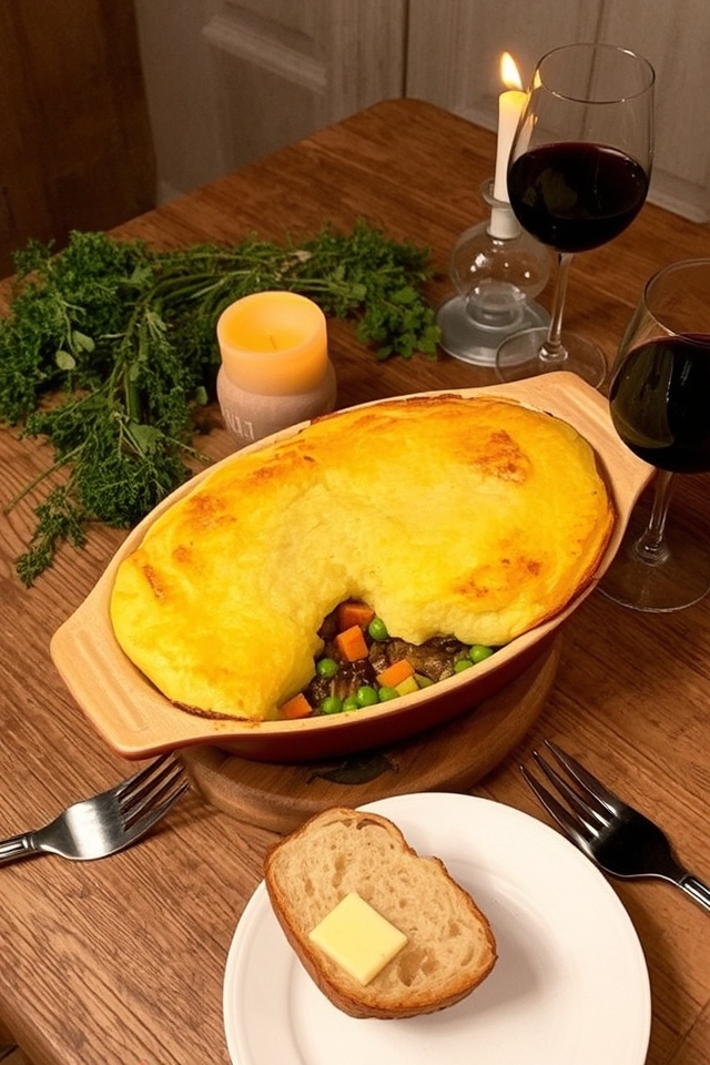 comforting meat and potatoes