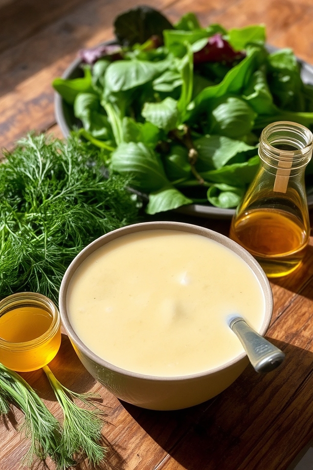 creamy tangy mustard dressing