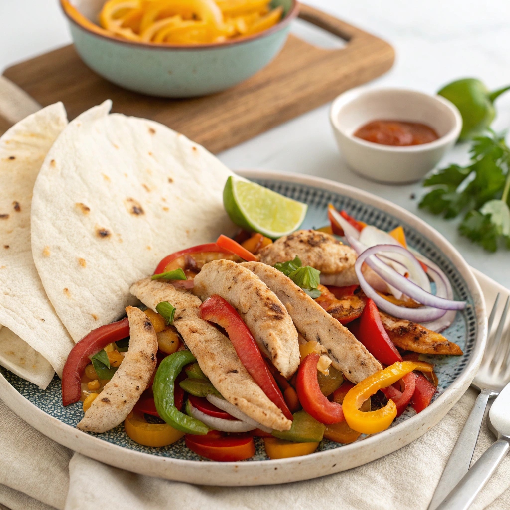 Simple Chicken Fajitas Recipe