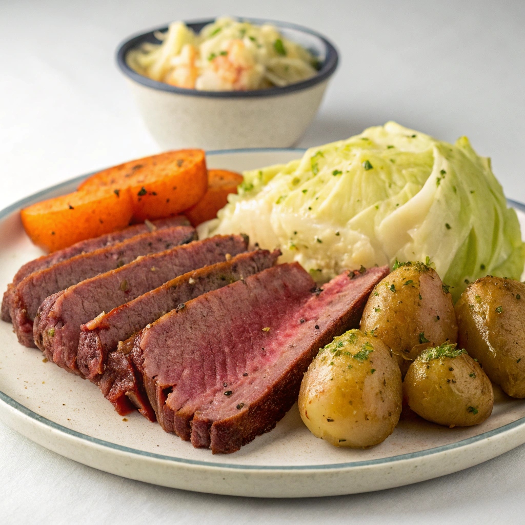 Corned Beef Brisket With Cabbage and Potatoes Recipe