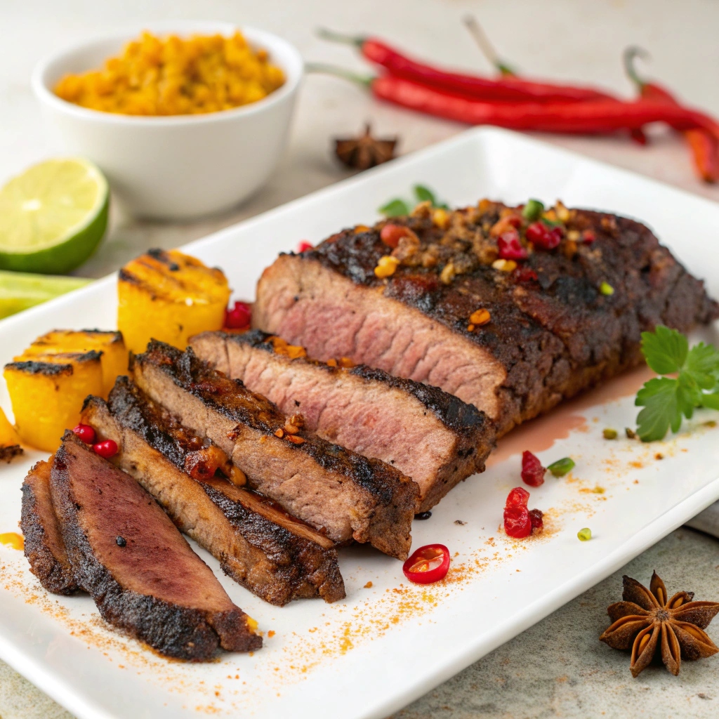 Jamaican Jerk Brisket With Caribbean Spices