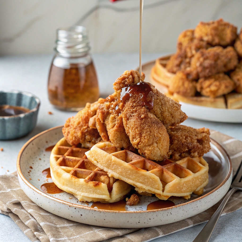 Crispy Chicken and Waffles Recipe