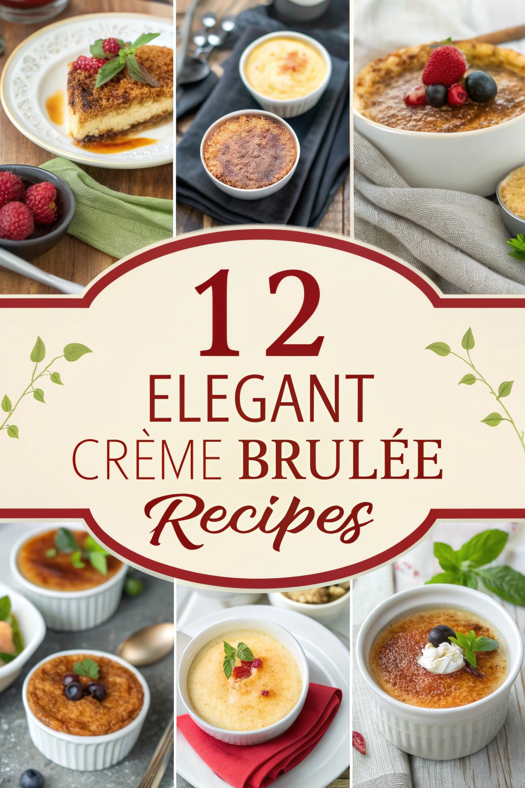 Elegant Creme Brulee Recipes