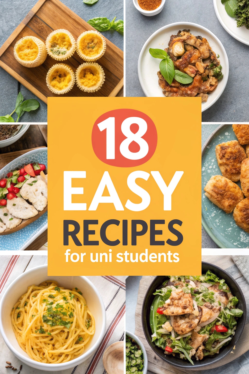 Easy Recipes for Uni Students