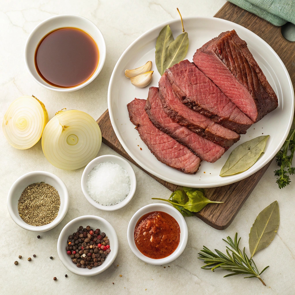 Ingredients For Classic Braised Brisket