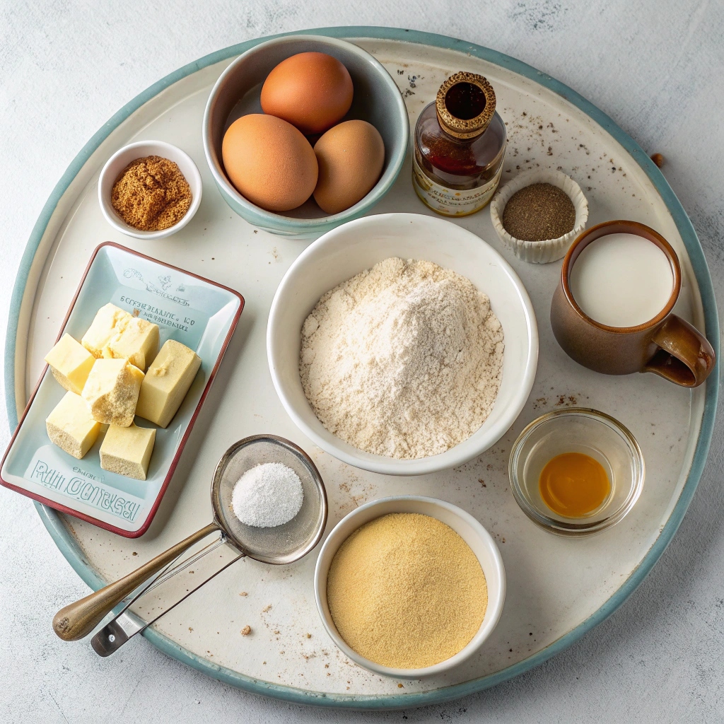 Ingredients For Soft Cinnamon Swirl Buns Recipe