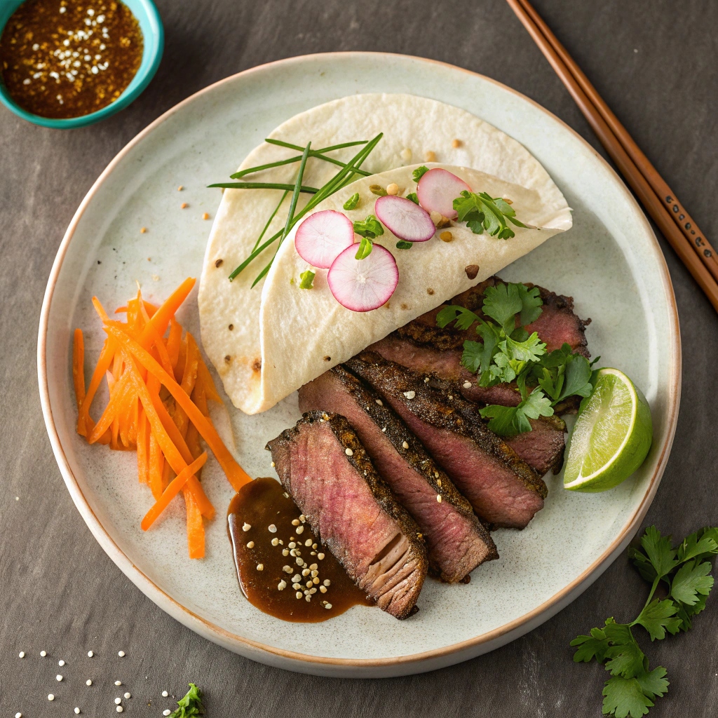 Ingredients For Korean-Style Brisket Tacos