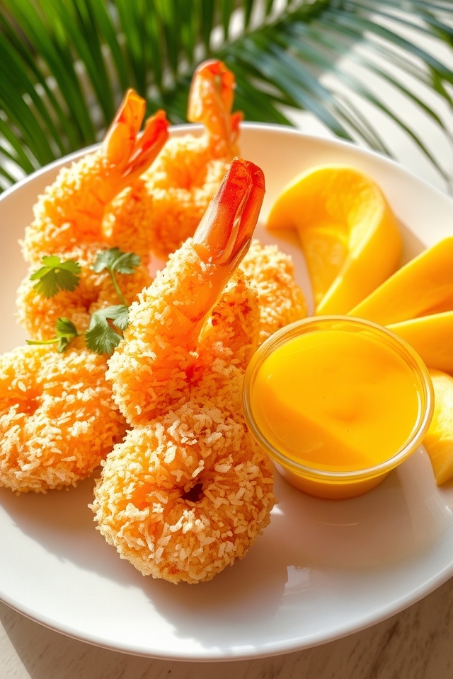 crispy coconut shrimp pairing