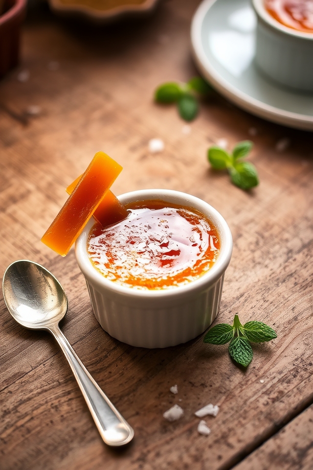 decadent caramel infused dessert