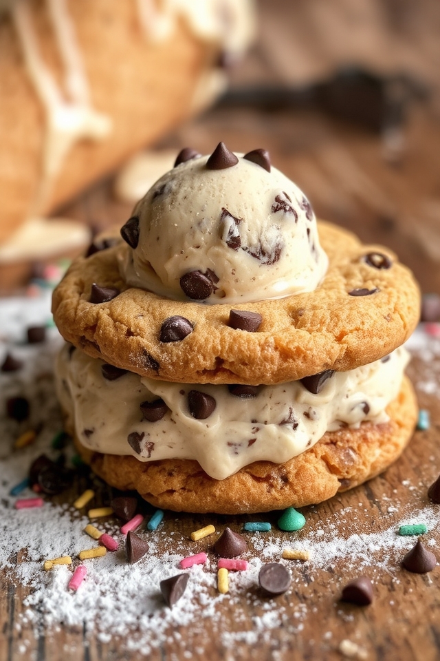 delicious cookie dough indulgence