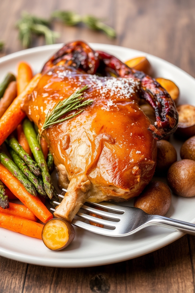 flavorful mustard honey glazed pork