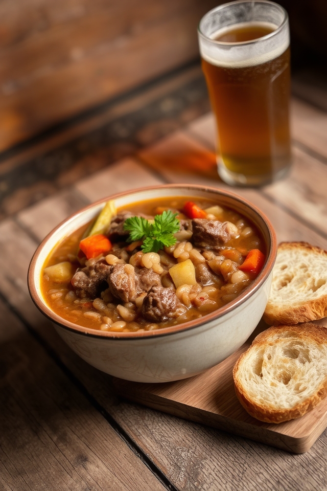 hearty beef stew recipe