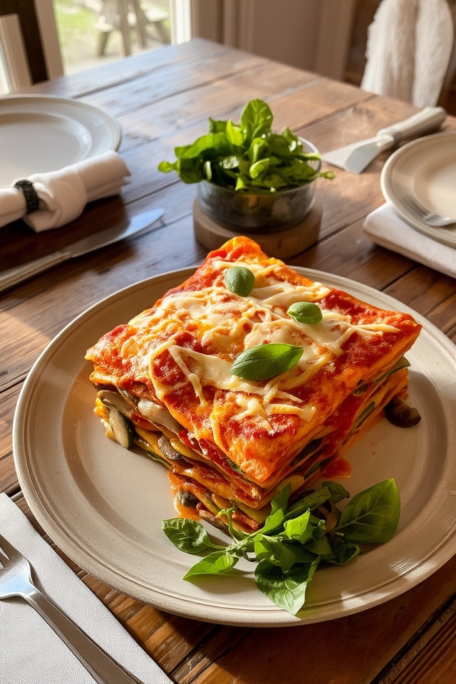 hearty layered vegetable casserole